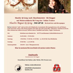 Shaolin Qi Gong – Die Kraft der acht Bewegungen
